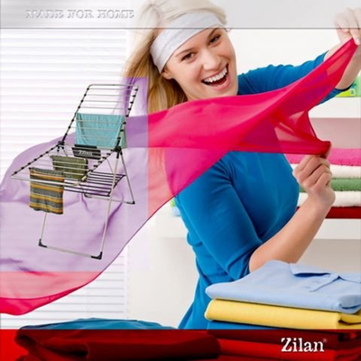 Zilan Laundry Dryer Argento Aluminium 23m