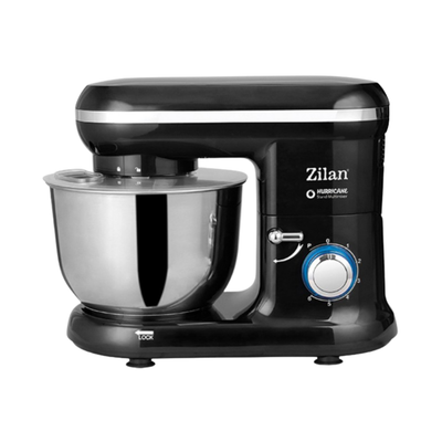 Zilan Stand Mixer 4.5L 6 Speeds - 1400W Black