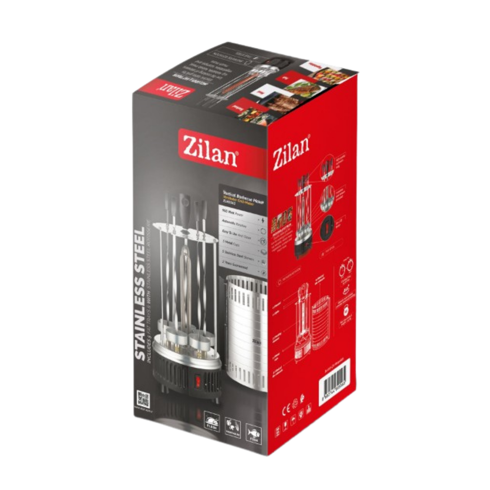 Zilan Vertical Barbecue Maker 900W
