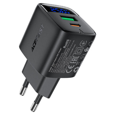 Acefast 25W GaN Fast Wall Charger Dual Port