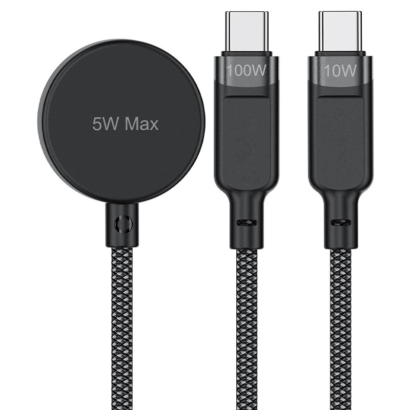 AceFast - AceFast Acewire Pro USB - C 3 in 1 100W Charging Data Cable C6 - 11 - Cle Market