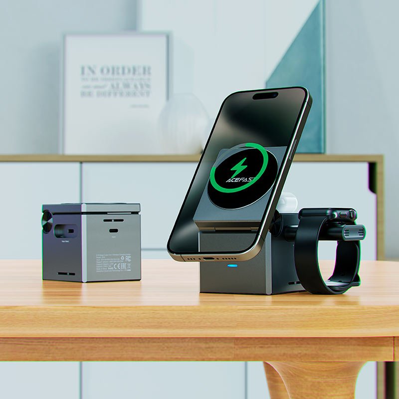 AceFast - AceFast AirCharge Desktop Charging Station E18 - Cle Market