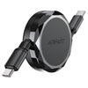 Acefast 60W Retractable Data Cable USB-C to USB-C