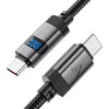 Acefast 60W USB-C LED Digital Display Cable