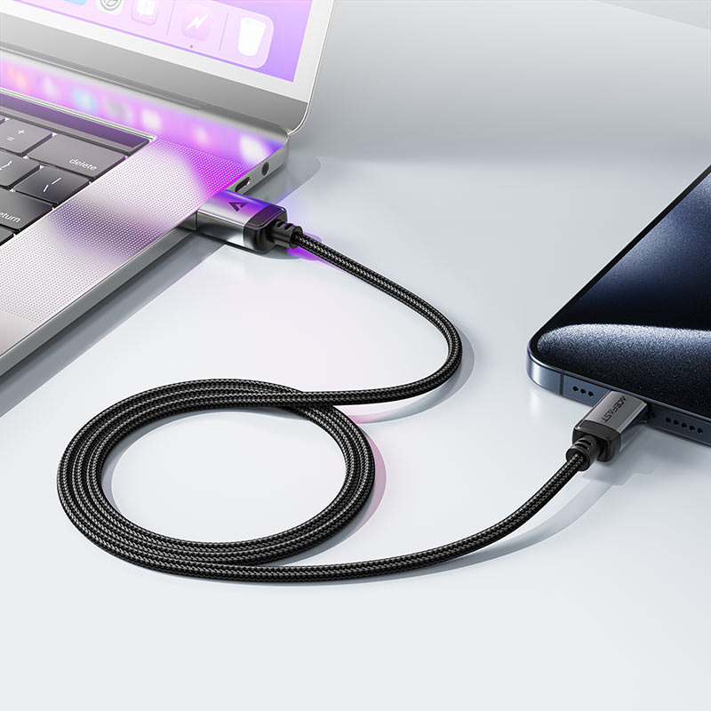 Acefast Charging Data Cable USB-C to USB-C 60W - Cle Market