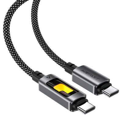 Acefast Charging Data Cable USB-C to USB-C 60W - Cle Market