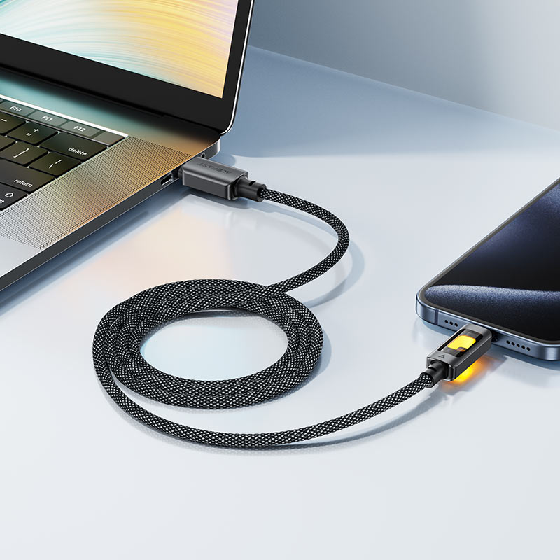Acefast Charging Data Cable USB-C to USB-C 60W - Cle Market