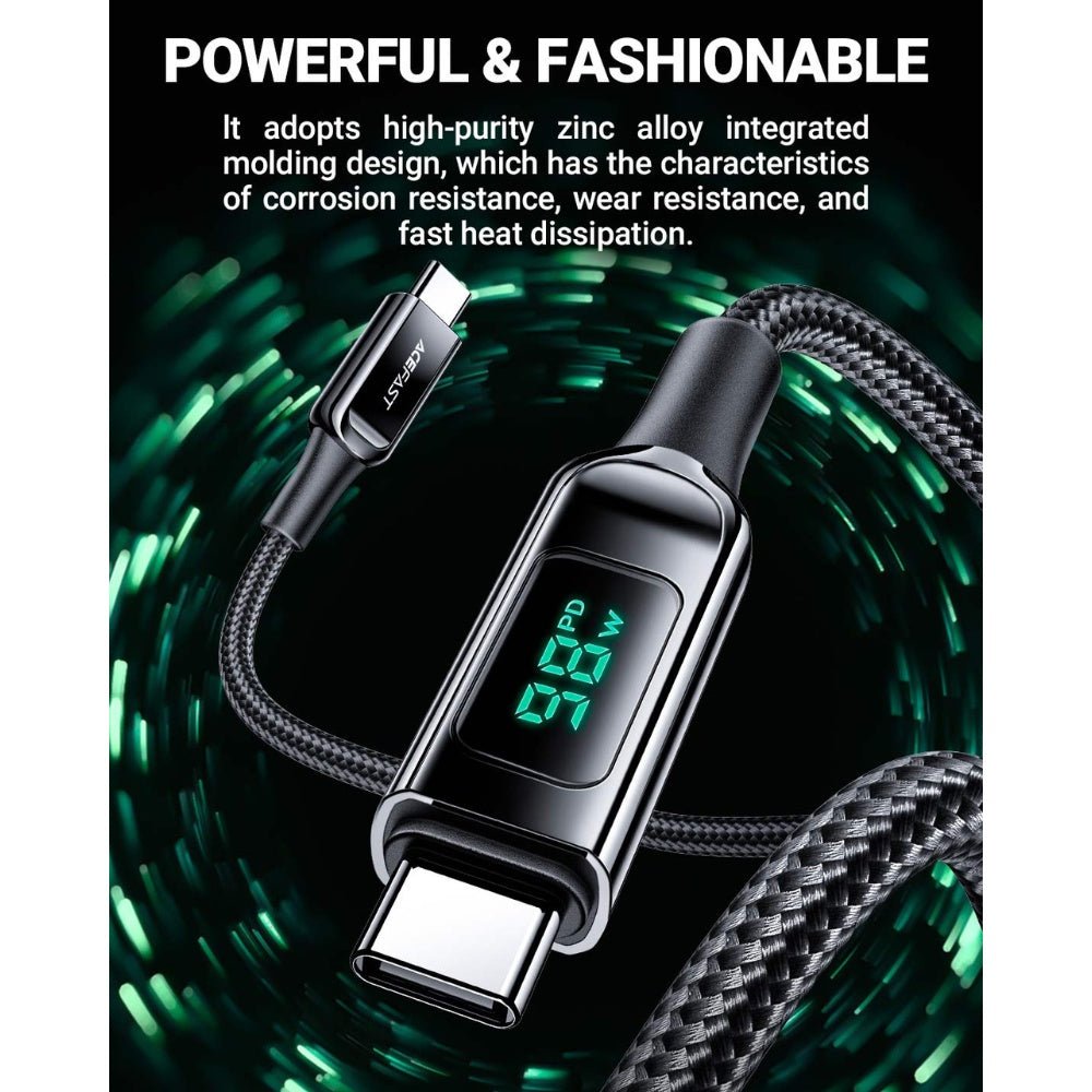 AceFast - Acefast C6 - 03 100W USB - C Cable 2m - Cle Market