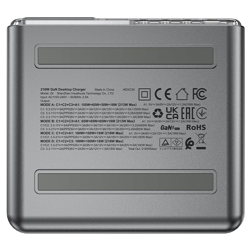 AceFast - Acefast Desktop Power Station Z4 PD218W GaN - Cle Market