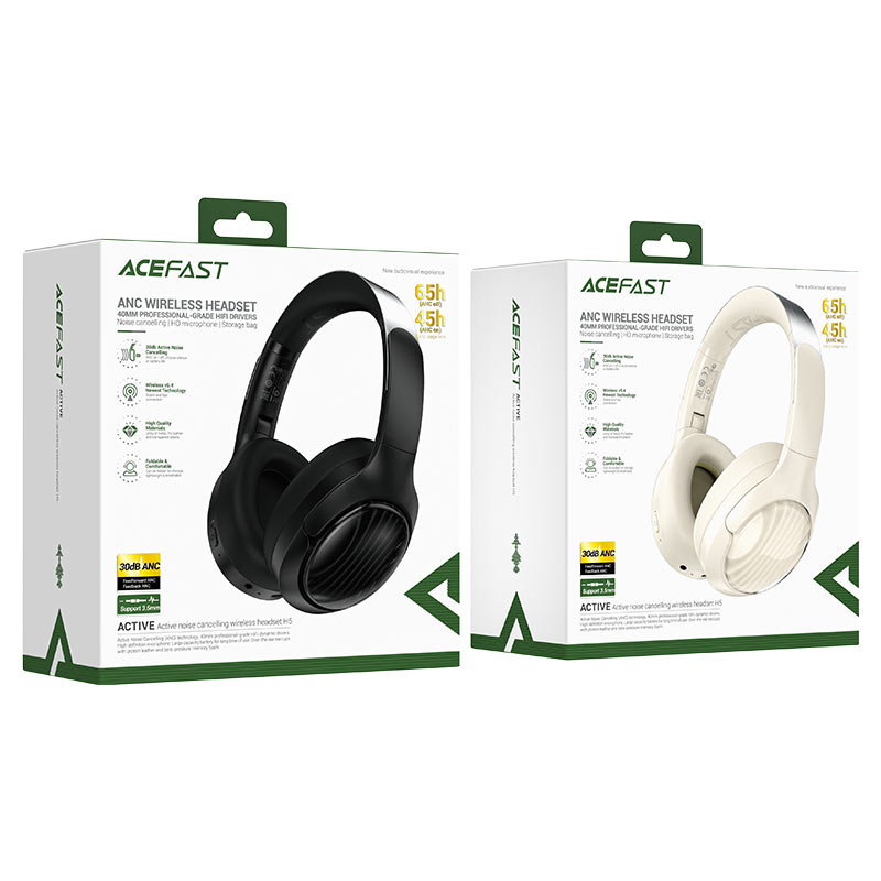 Acefast ANC Wireless Headphones H5 - Cle Market