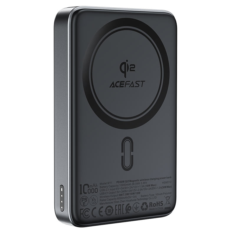 Acefast Fast Charge Power Bank M11 PD30W 10000mAh - Cle Market