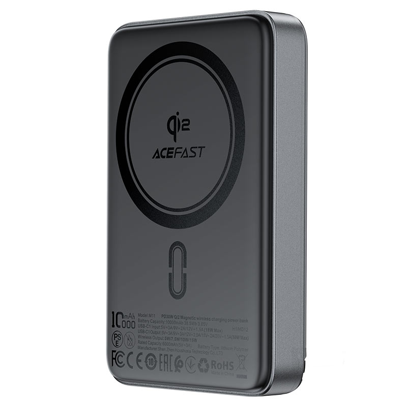 Acefast Fast Charge Power Bank M11 PD30W 10000mAh - Cle Market