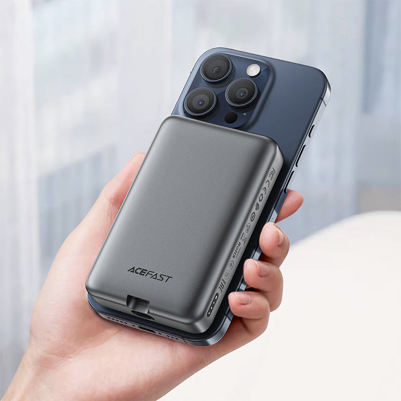 AceFast - AceFast Magnetic Wireless Power Bank M10 PD30W 10000mAh - Cle Market