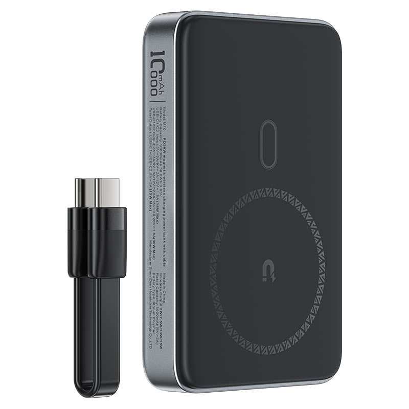 AceFast - AceFast Magnetic Wireless Power Bank M10 PD30W 10000mAh - Cle Market