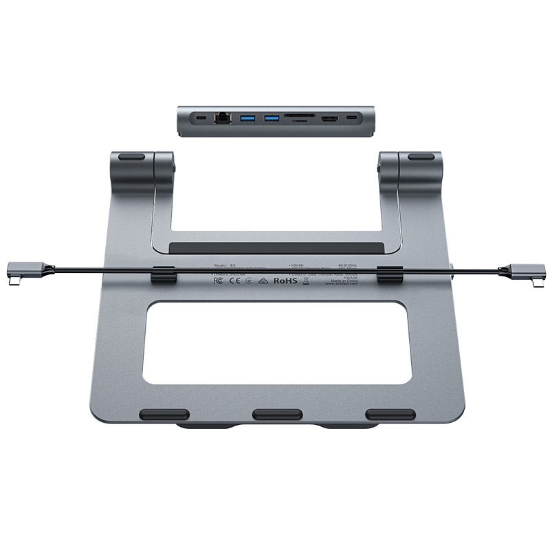 AceFast - AceFast Multifunctional Laptop Stand with Hub E5 Plus - Cle Market