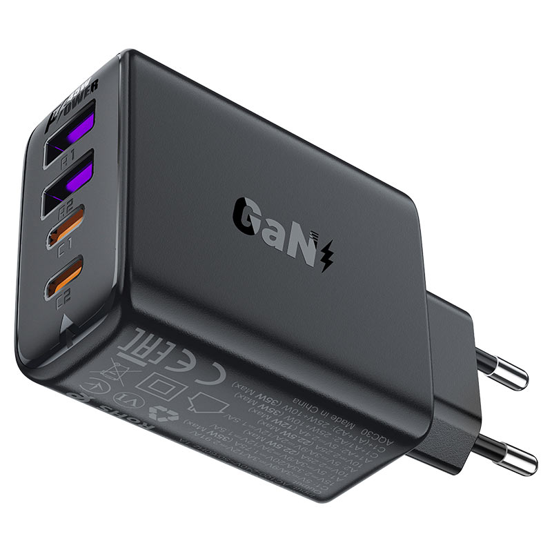 AceFast - AceFast PD45W GaN Wall Charger 4 - Ports A61 - Cle Market
