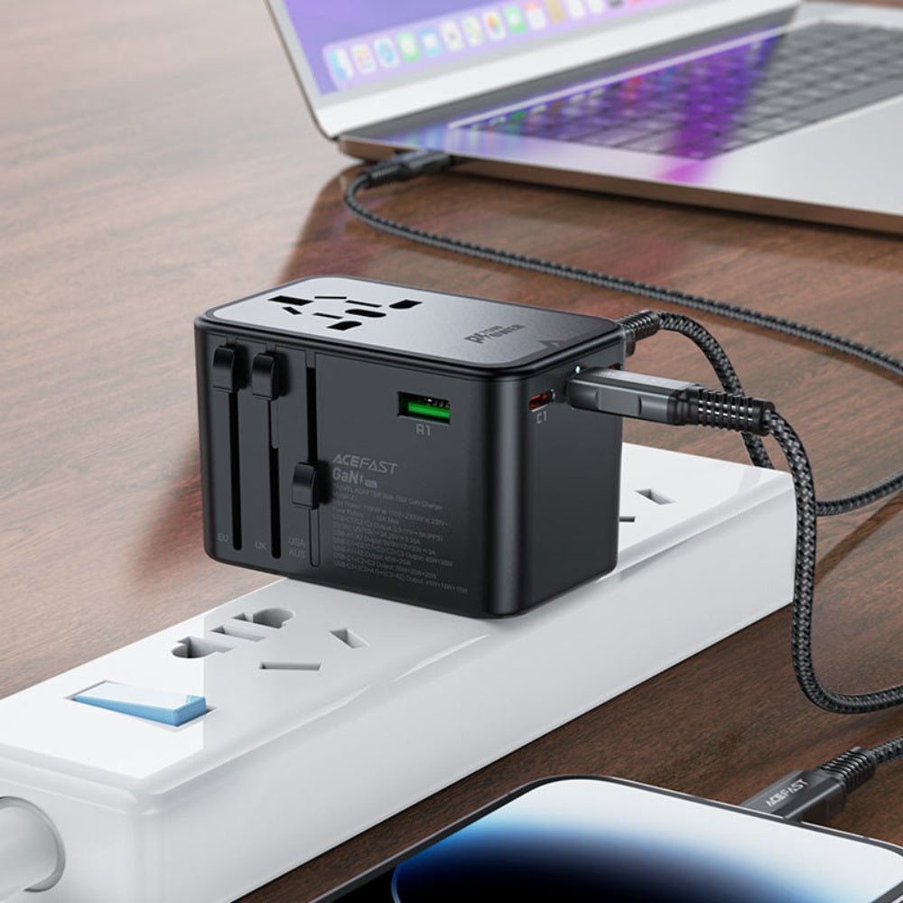 AceFast - AceFast PWRup PD75W GaN Multifunctional Charging Adapter Z1 - Cle Market