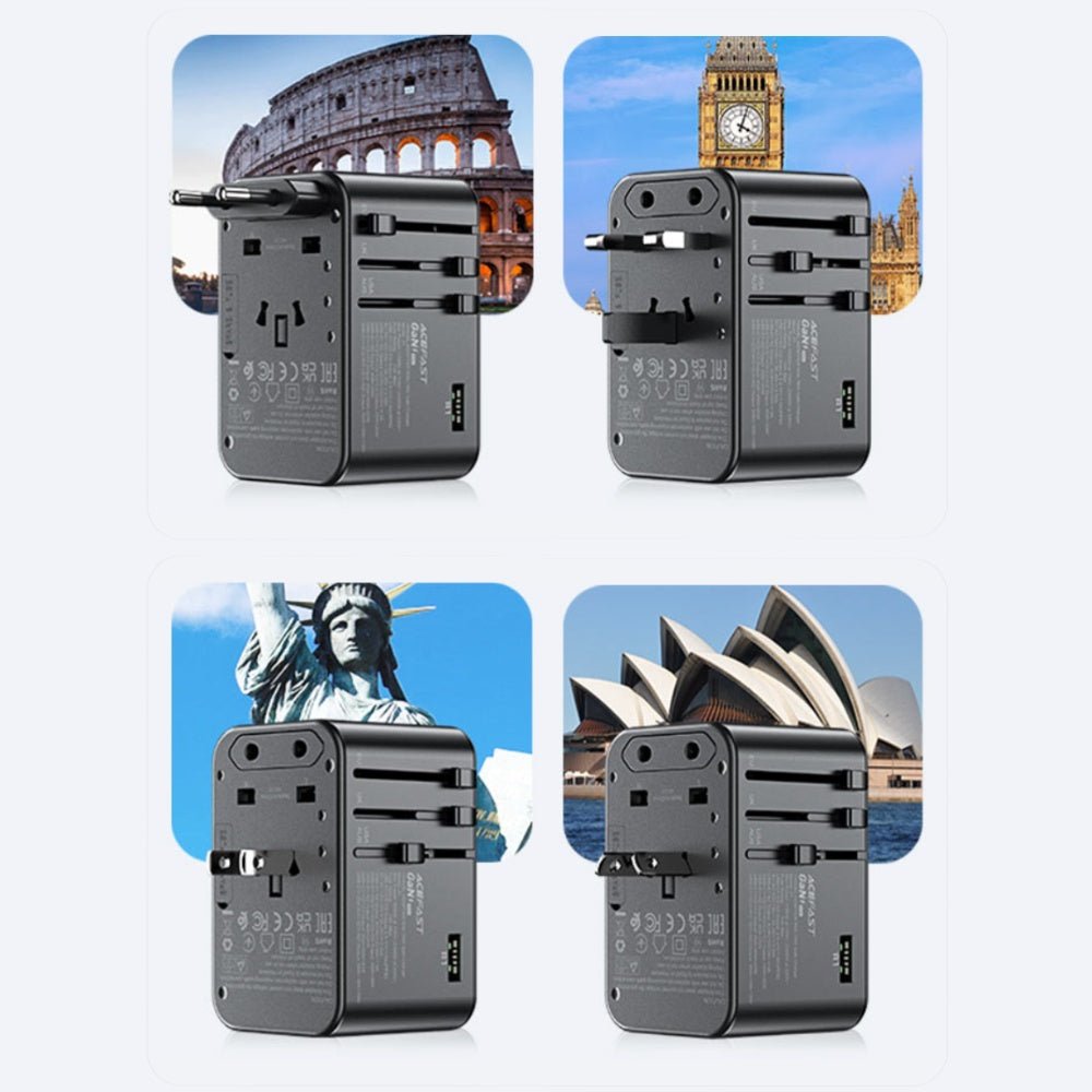 AceFast - AceFast PWRup PD75W GaN Multifunctional Charging Adapter Z1 - Cle Market