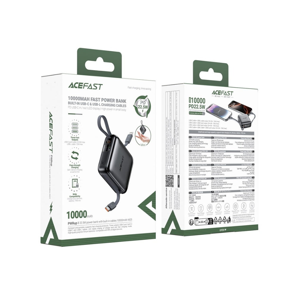 AceFast PWRup Power Bank 10000mAh M23 - Cle Market