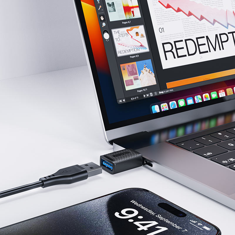 AceFast - AceFast USB - A to USB - C Adapter J1 - Cle Market