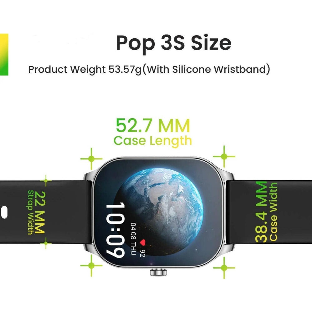 Amazfit Pop 3S Smartwatch - Cle Market