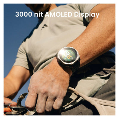 Amazfit T-Rex Dual Solar Smartwatch