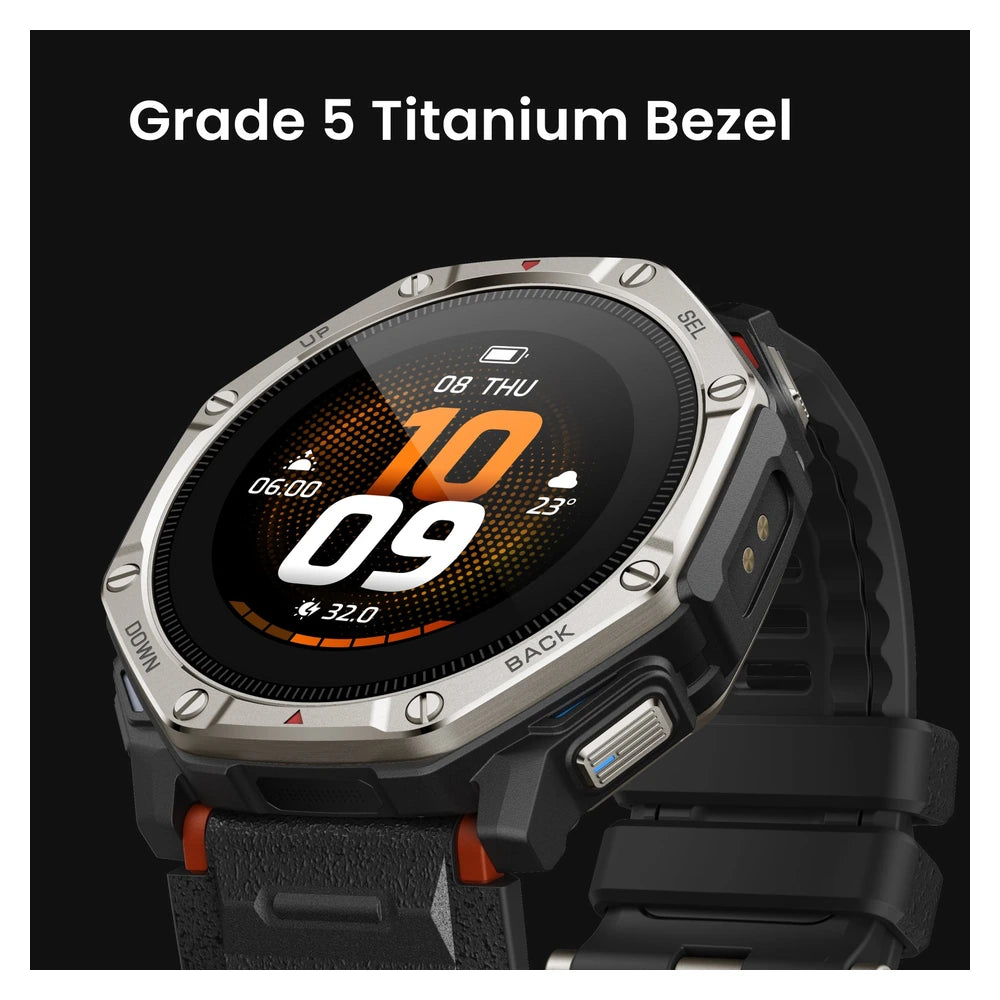 Amazfit T-Rex Dual Solar Smartwatch