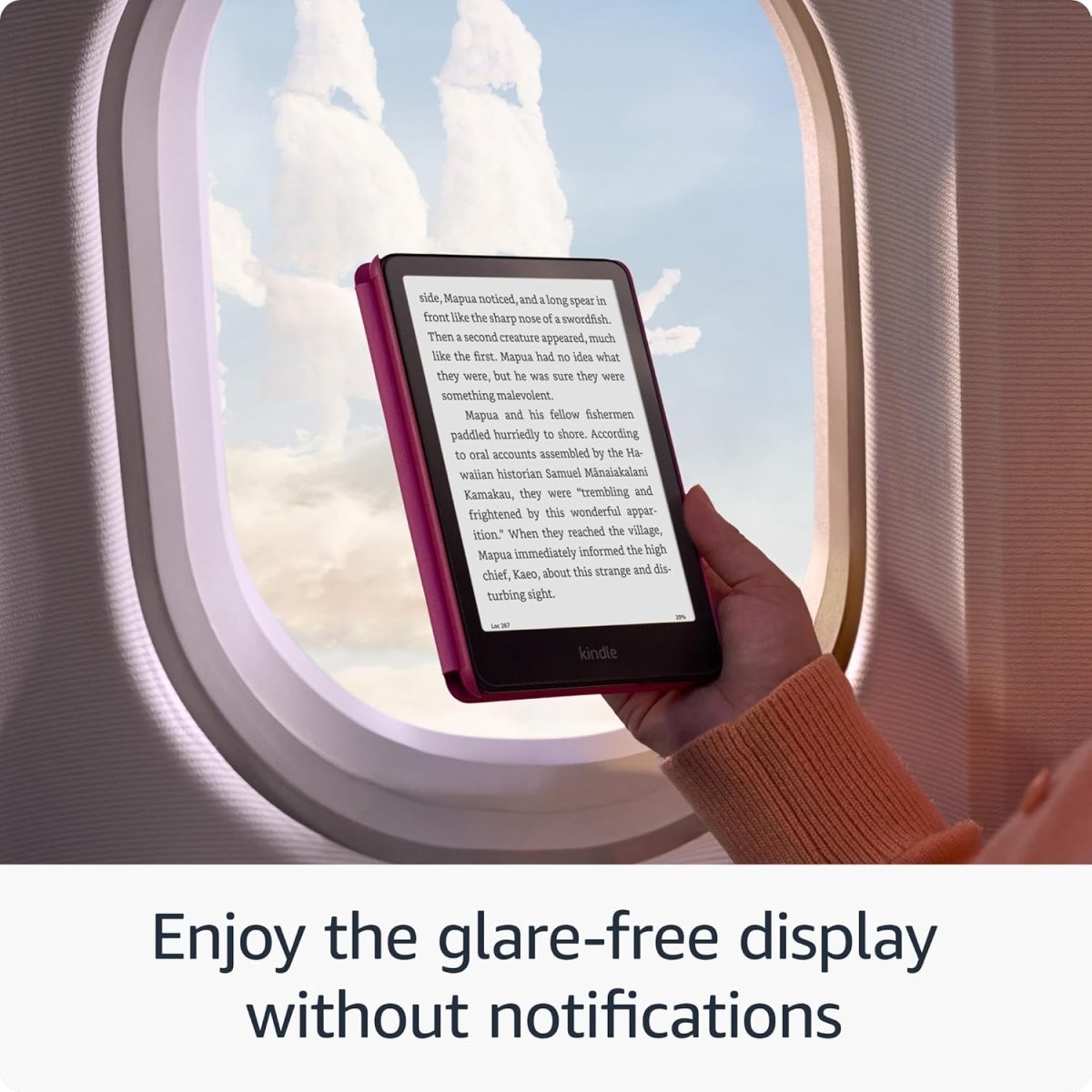 Amazon - Amazon Kindle Paperwhite - 12th Generation (16GB) - Raspberry - Cle Market