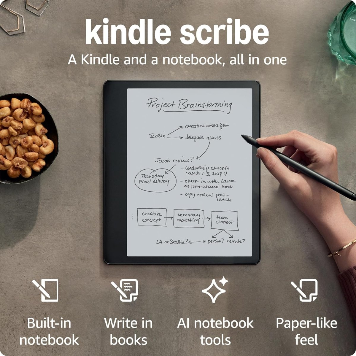 Amazon - Amazon Kindle Scribe with Basic Pen (16GB) - Cle Market