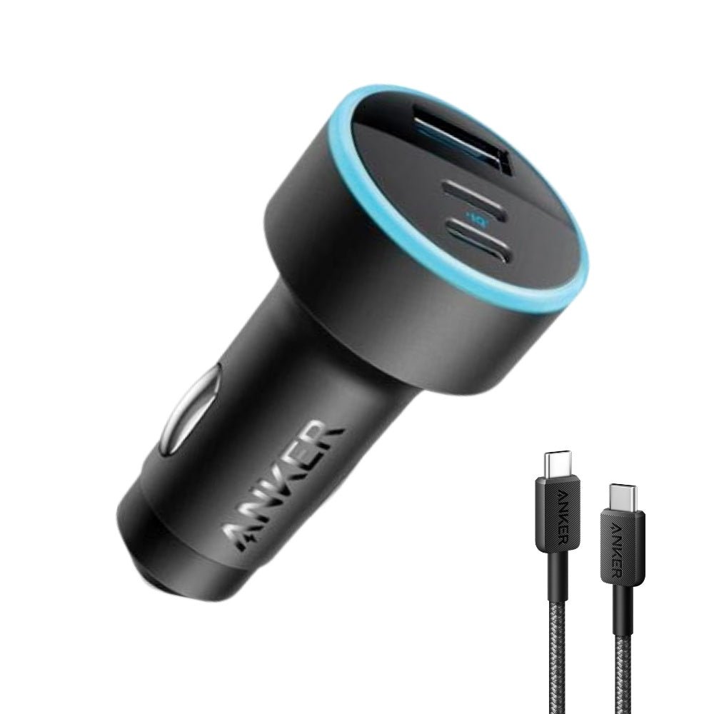 Anker - Anker 335 Car Charger 67W with USB - C Cable - Cle Market