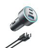 Anker - Anker 67W Triple Port Car Charger with USB - C Cable - Cle Market