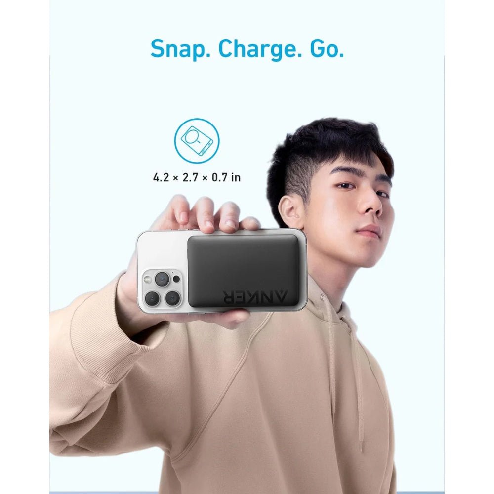Anker - Anker MagGo Magnetic Power Bank 10000mAh - Cle Market