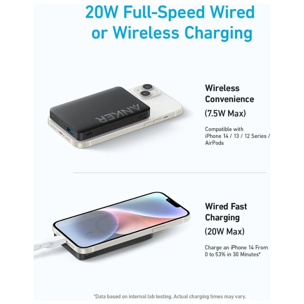 Anker - Anker MagGo Magnetic Power Bank 10000mAh - Cle Market