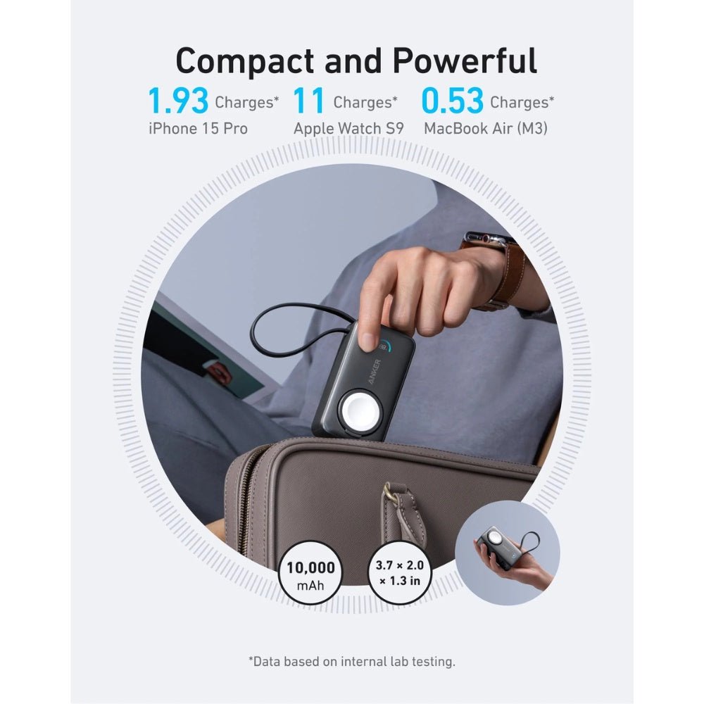 Anker - Anker MagGo Power Bank 10K 35W For Apple Watch - Cle Market