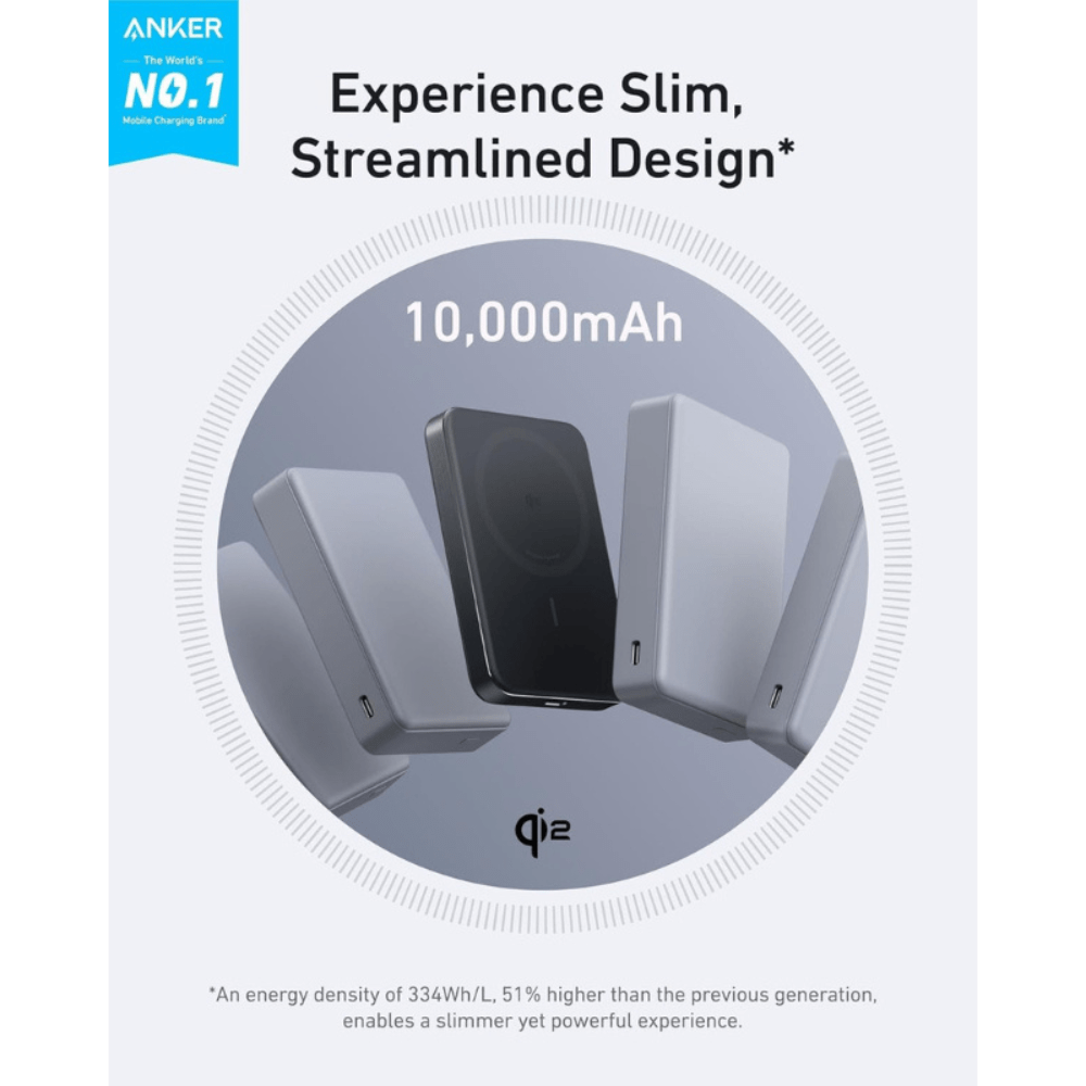Anker - Anker MagGo Power Bank 10K Slim - Cle Market