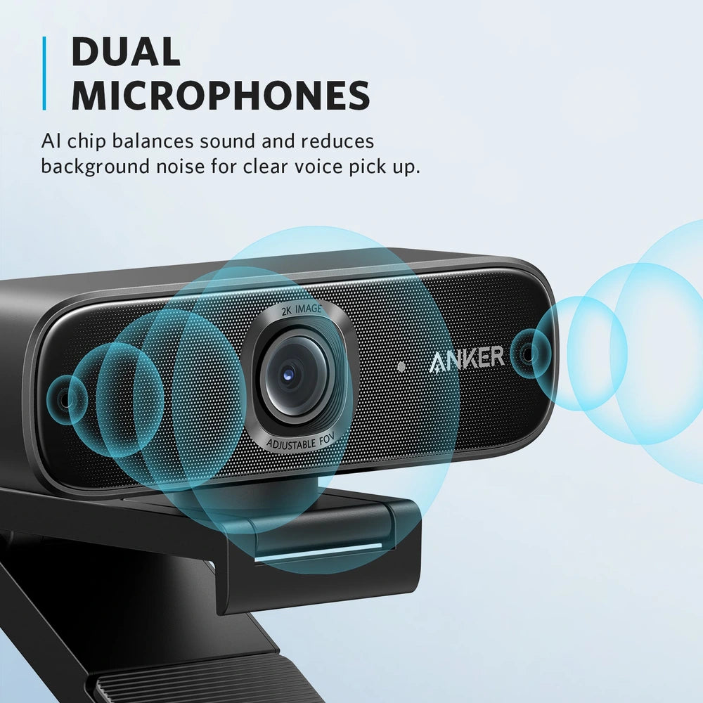 Anker PowerConf C302 2K Webcam