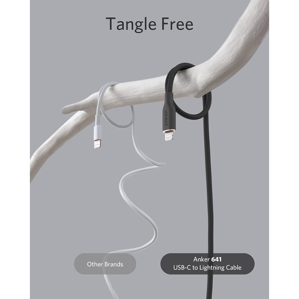 Anker - Anker PowerLine III Flow USB - C to Lightning Cable - Cle Market