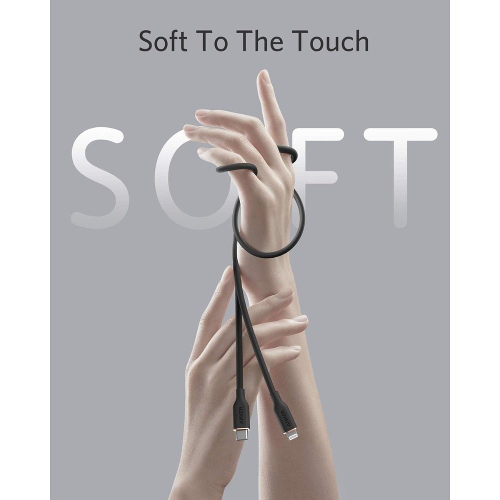 Anker - Anker PowerLine III Flow USB - C to Lightning Cable - Cle Market