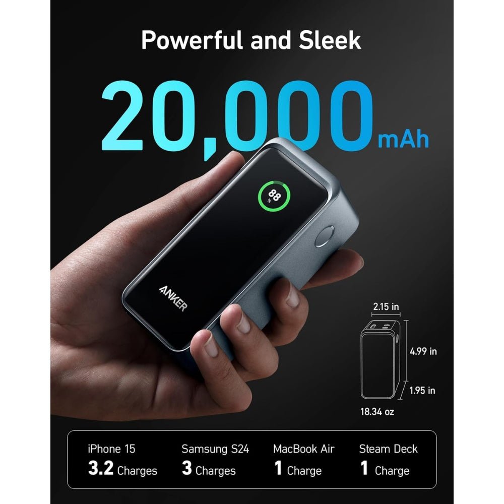 Anker - Anker Prime Power Bank 200W - Cle Market