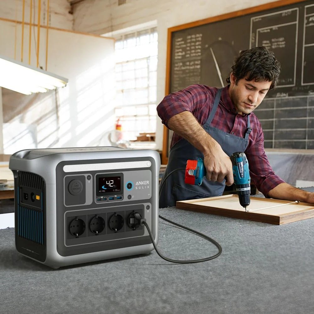 Anker - Anker SOLIX C1000 Portable Power Station 1056Wh 1800W - Cle Market