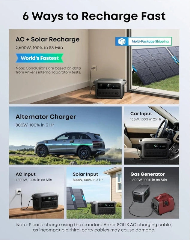 Anker SOLIX C2000 Gen 2 Portable Power Station