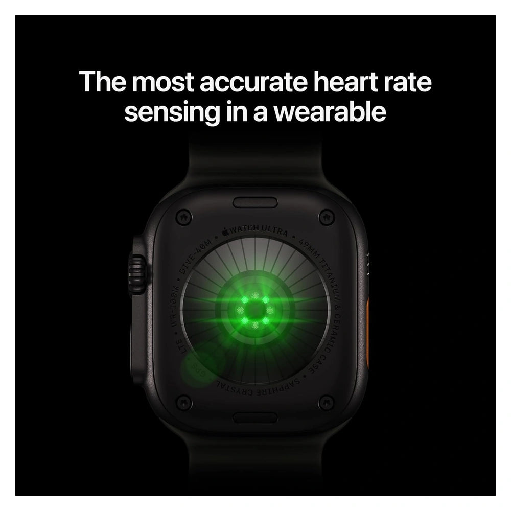 Apple Watch Ultra 4 49mm Black Titanium Milanese Loop