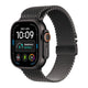 Apple Watch Ultra 4 49mm Black Titanium Milanese Loop