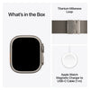 Apple Watch Ultra 4 49mm Natural Titanium Milanese Loop