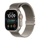 Apple Watch Ultra 4 49mm Natural Titanium Milanese Loop