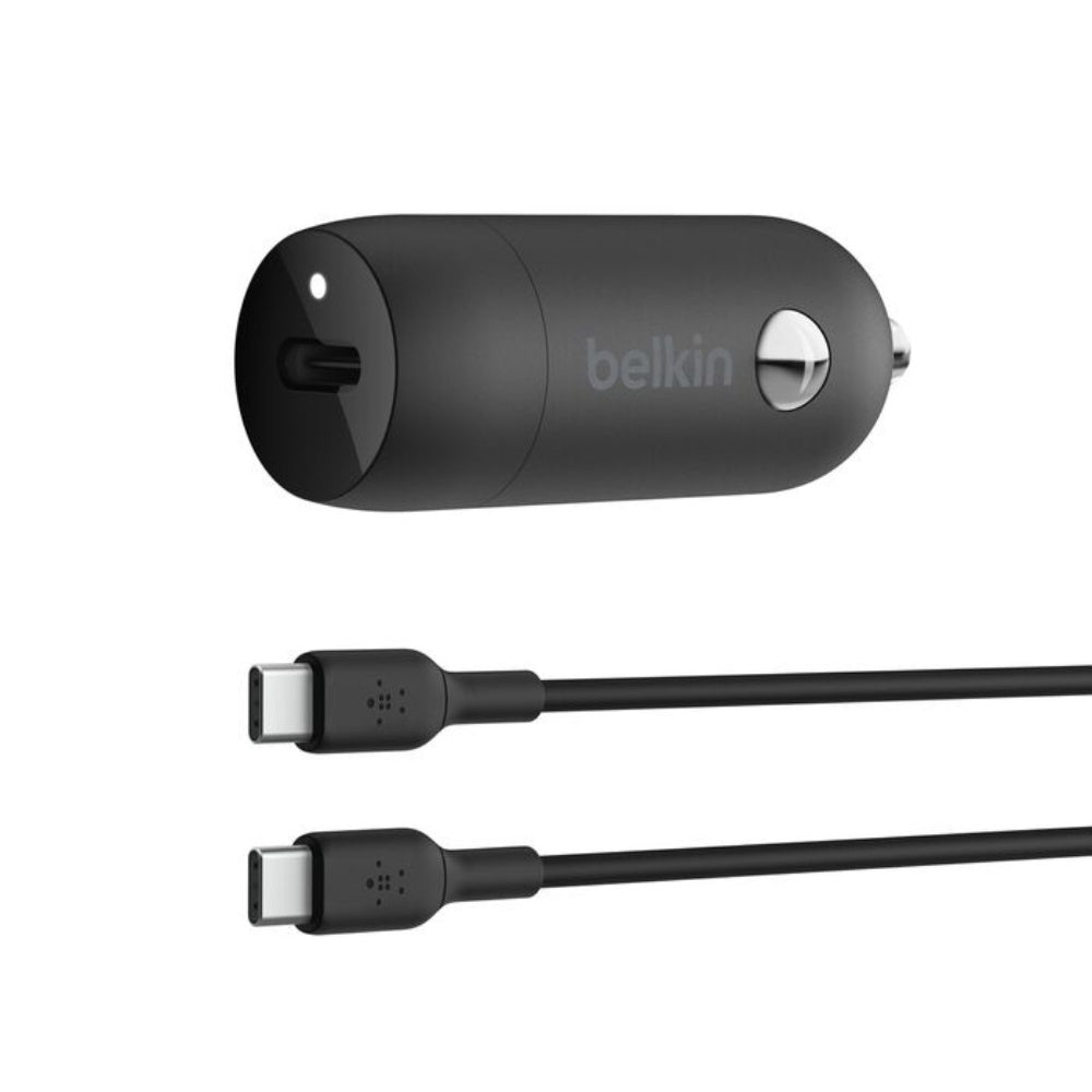 Belkin - Belkin BoostCharge 30W USB - C Car Charger with USB - C Cable - Cle Market