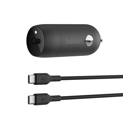 Belkin - Belkin BoostCharge 30W USB - C Car Charger with USB - C Cable - Cle Market