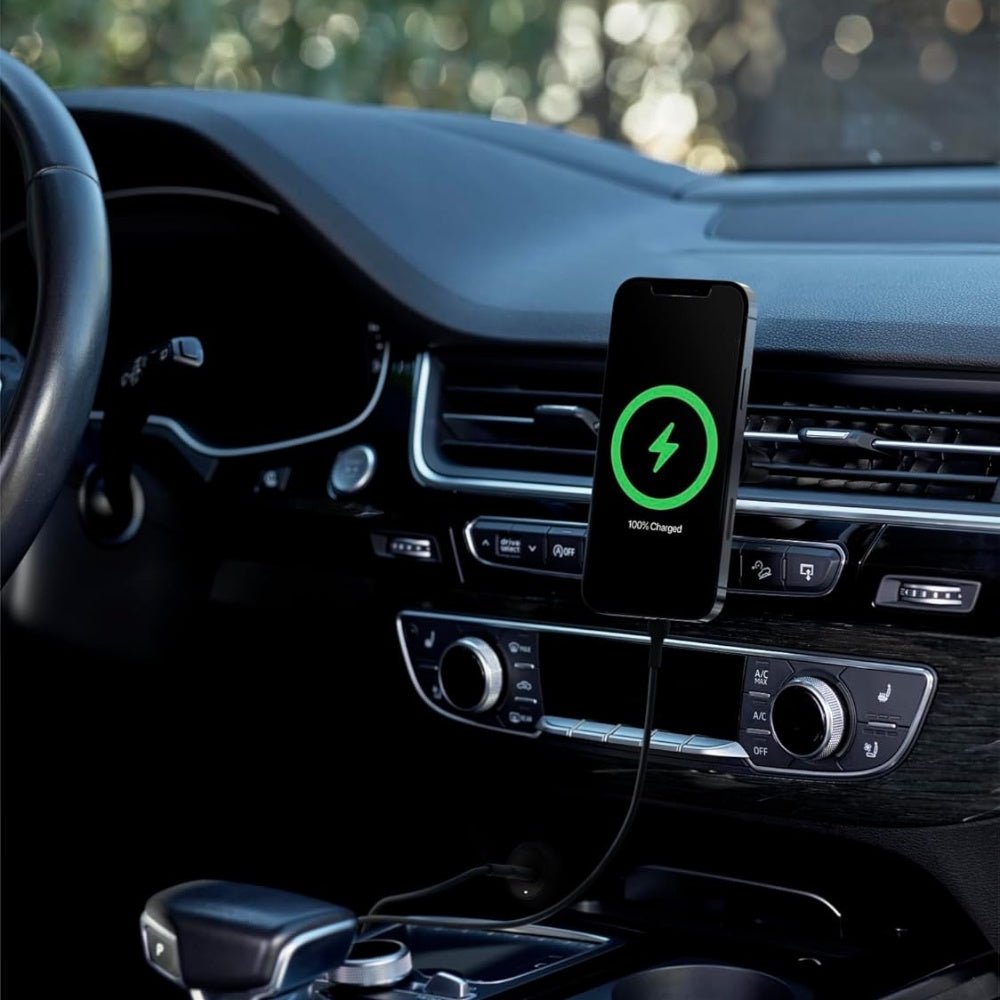 Belkin - Belkin BoostCharge Magnetic Wireless Car Charger - Cle Market