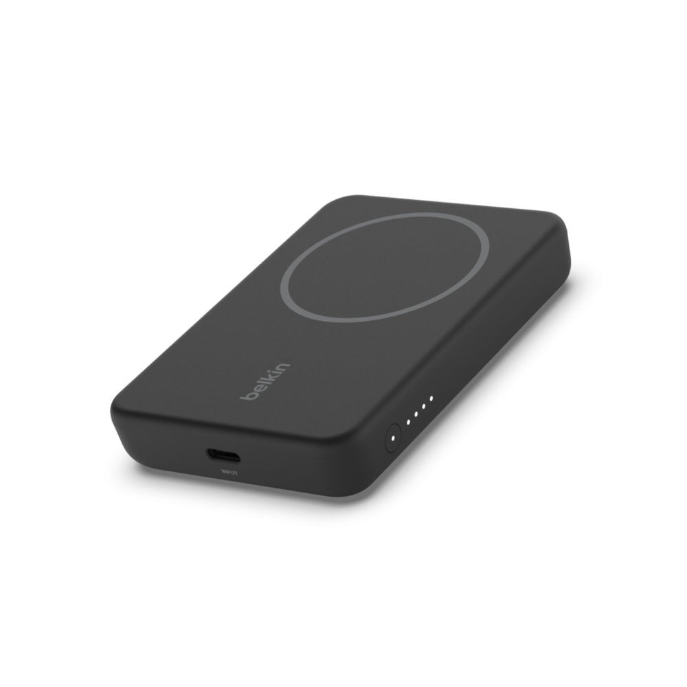 Belkin - Belkin BoostCharge Magnetic Wireless Power Bank 5K with Stand - Cle Market
