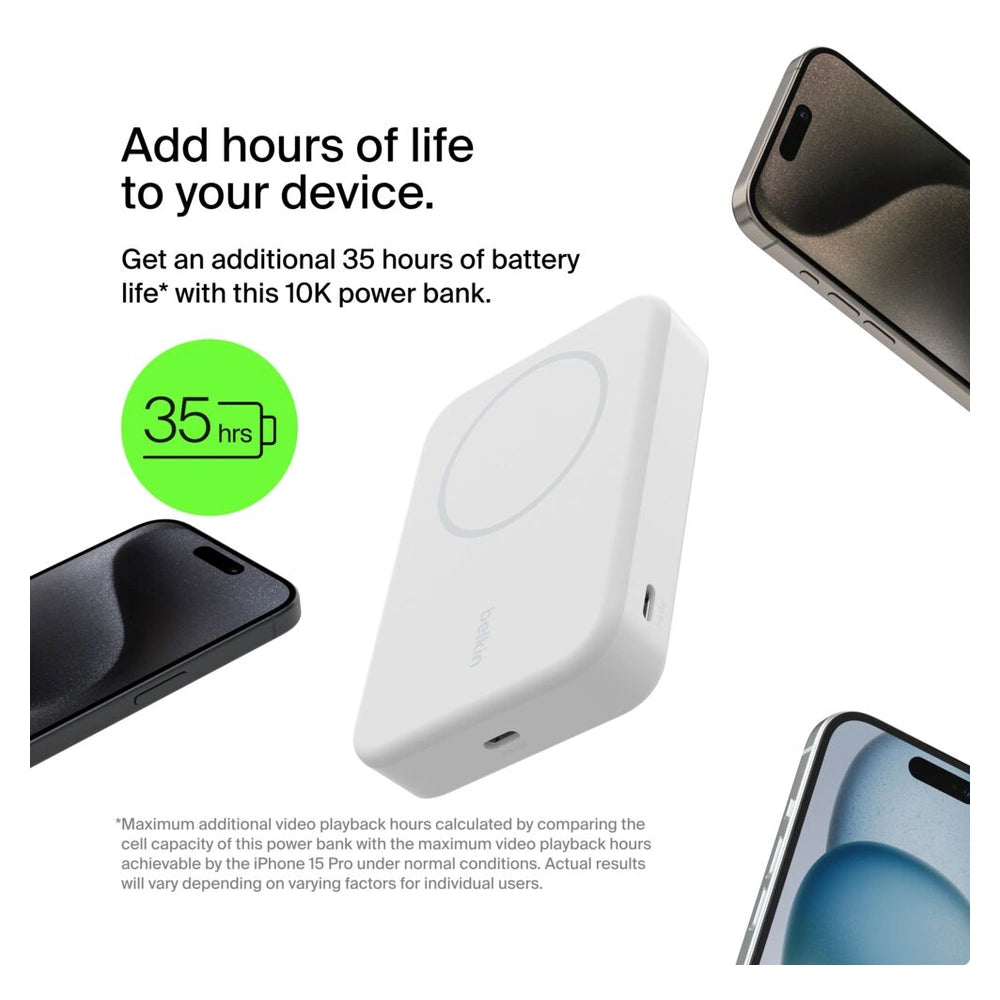 Belkin BoostCharge Pro Magnetic Power Bank Qi2 15W 10K